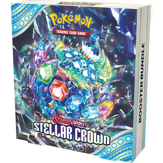 Pokémon TCG Scarlet & Violet: Stellar Crown Booster Bundle (6 Packs)