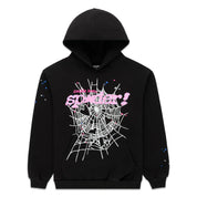 Sp5der x Druski Coulda Been Heart Punk V2 Hoodie Owl Black