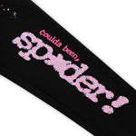 Sp5der x Druski Coulda Been Heart Punk V2 Sweatpant Owl Black - Image 3