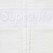 Supreme MM6 Maison Margiela Box Logo Zip Up Hooded Sweatshirt White - IN HAND