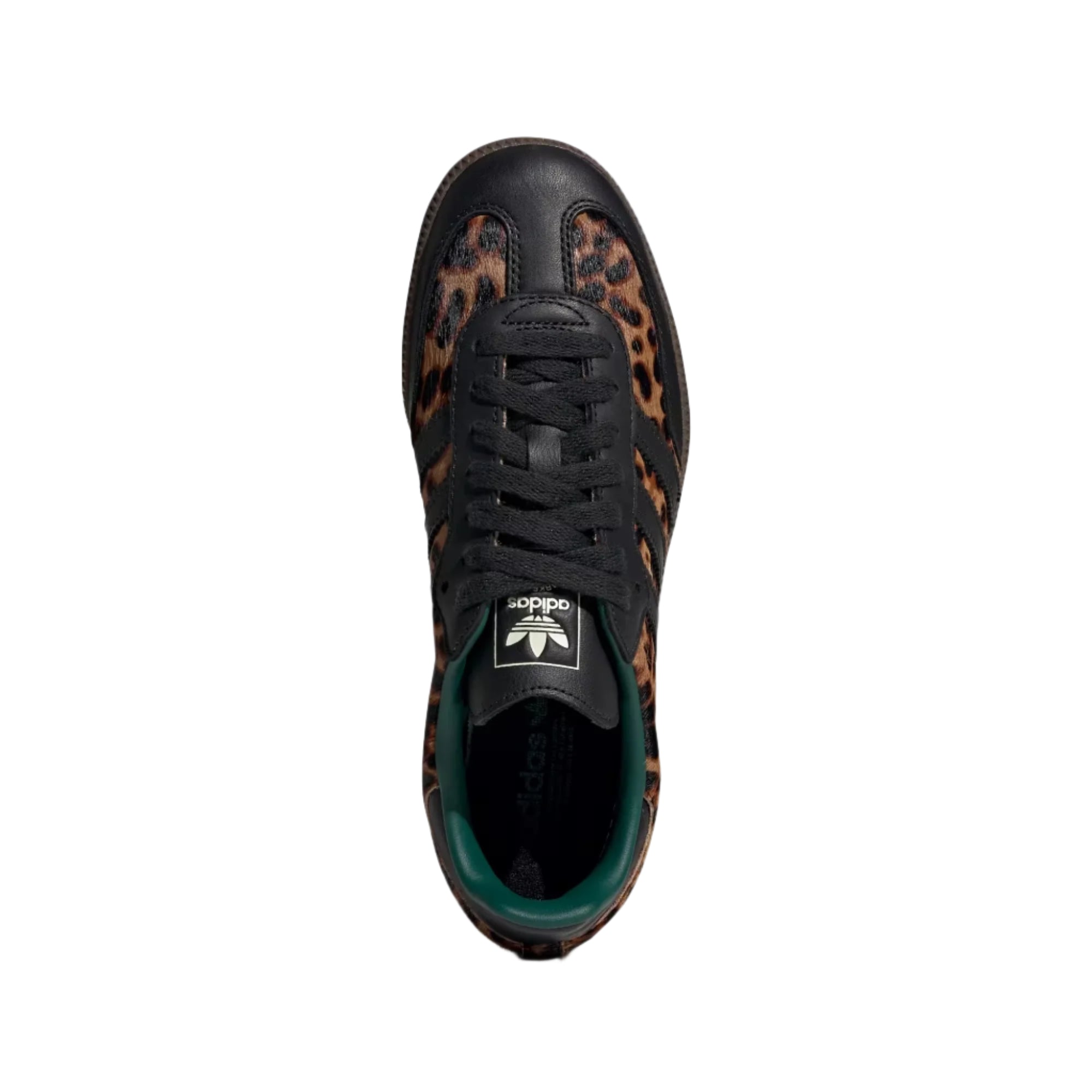 Adidas Samba OG Black Green Leopard (Women's)