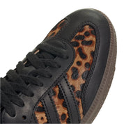 Adidas Samba OG Black Green Leopard (Women's)