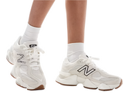 New Balance 9060 Beige Leopard Print