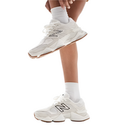 New Balance 9060 Beige Leopard Print