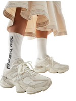 New Balance 9060 Beige Ribbon Laces - Image 4