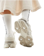 New Balance 9060 Beige Ribbon Laces - Image 3