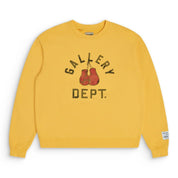 Gallery Dept. Boxing Merch Crewneck Gold Yellow