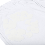 Denim Tears Mono Cotton Wreath Sweatpants White - Image 3