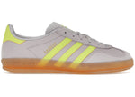 Adidas Gazelle Indoor Silver Dawn Solar Yellow (Women's) - Image 1