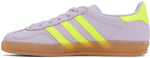 Adidas Gazelle Indoor Silver Dawn Solar Yellow (Women's) - Image 5