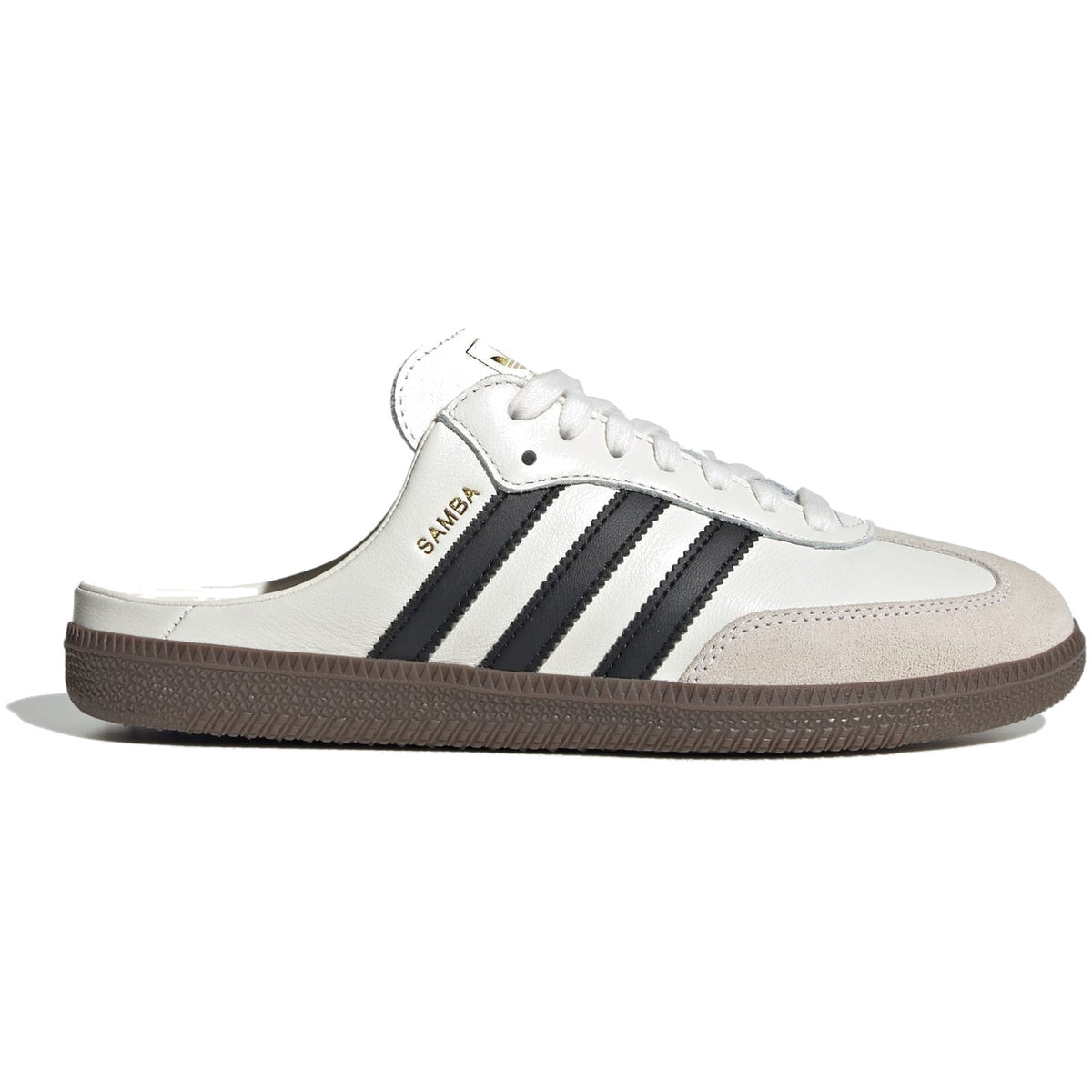 Adidas Samba OG Mule Cloud White (Women's) — side profile