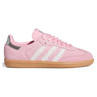 Adidas Samba OG Ruban Rose Rayure Volantée Argent (GS)