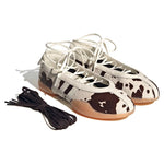Adidas Taekwondo Mei Cow Print Aurora Coffee (Women's) sneakers — style KJ0229 — photo 2 of 5 - Image 2