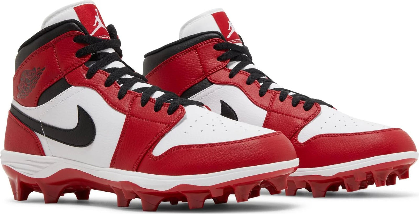 Air Jordan 1 Mid Alpha Menace Football Cleats Chicago - Supra Sneakers