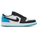 Air Jordan 1 Retro Low OG Black Dark Powder Blue (GS) - Image 1
