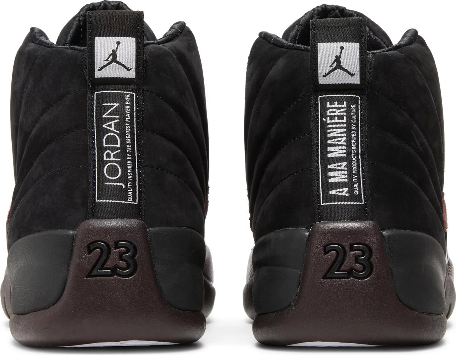 Air Jordan 12 Retro SP A Ma Maniére Black (W) - Supra Sneakers