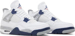 Air Jordan 4 Retro White Midnight Navy - Supra Sneakers - Image 2