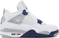 Air Jordan 4 Retro 白午夜海军蓝