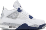 Air Jordan 4 Retro White Midnight Navy - Supra Sneakers - Image 1