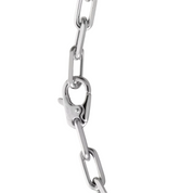 Cartier Santos de Cartier Bracelet, Chain, Medium Model, White Gold