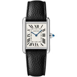 Cartier Tank Must de Cartier Watch, Large Model, Steel, Leather - Image 1