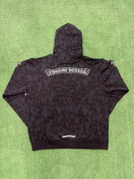 Chrome Hearts Cemetery Cross Pullover Hoodie Black - Supra Sneakers - Image 6