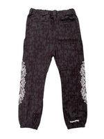 Chrome Hearts Cemetery Cross Sweatpants Black - Supra Sneakers - Image 2