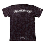 Chrome Hearts Cemetery Cross T-Shirt Black - Supra Sneakers - Image 2