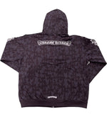 Chrome Hearts Cemetery Cross Zip-Up Hoodie Black - Supra Sneakers - Image 2