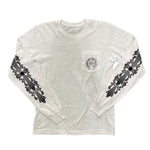 Chrome Hearts Las Vegas L/S T-shirt White - Supra Sneakers - Image 1