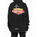 Chrome Hearts Las Vegas Pullover Hoodie Black - Supra Sneakers - Image 7