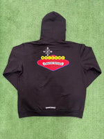 Chrome Hearts Las Vegas Pullover Hoodie Black - Supra Sneakers - Image 5