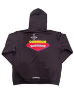 Chrome Hearts Las Vegas Pullover Hoodie Black - Supra Sneakers - Image 1
