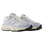 Light blue sneakers with white laces on a white background - Image 2