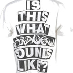 Hellstar Is This What Heaven Sounds Like? T-Shirt White - Image 2