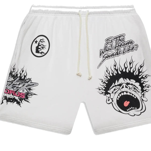 Hellstar Records Shorts White