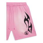 Hellstar Sports Flame Shorts Pink (Valentine's Day) - Image 3