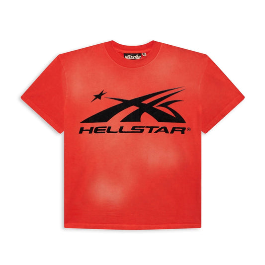 Hellstar Sports Logo T-Shirt Red - Supra Sneakers