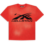 Hellstar Sports Logo T-Shirt Red - Supra Sneakers - Image 1