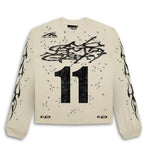 Hellstar Studios Moto Cross Longsleeve T-Shirt - Supra Sneakers - Image 1
