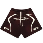 Hellstar Studios Warm Up Shorts Brown - Supra Sneakers - Image 1