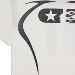 Hellstar Studios Warm Up T - Shirt White - Supra Sneakers - Image 1