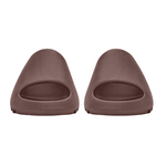 Pair of brown slippers on a white background - Image 4