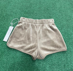 Fear of God Essentials Women's Velour Beach Short Oak, Shorts - Supra Sneakers - Image 3