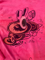 Travis Scott O2 Live Long-Sleeve Pink Tie-Dye, T-Shirt - Supra Sneakers - Image 6