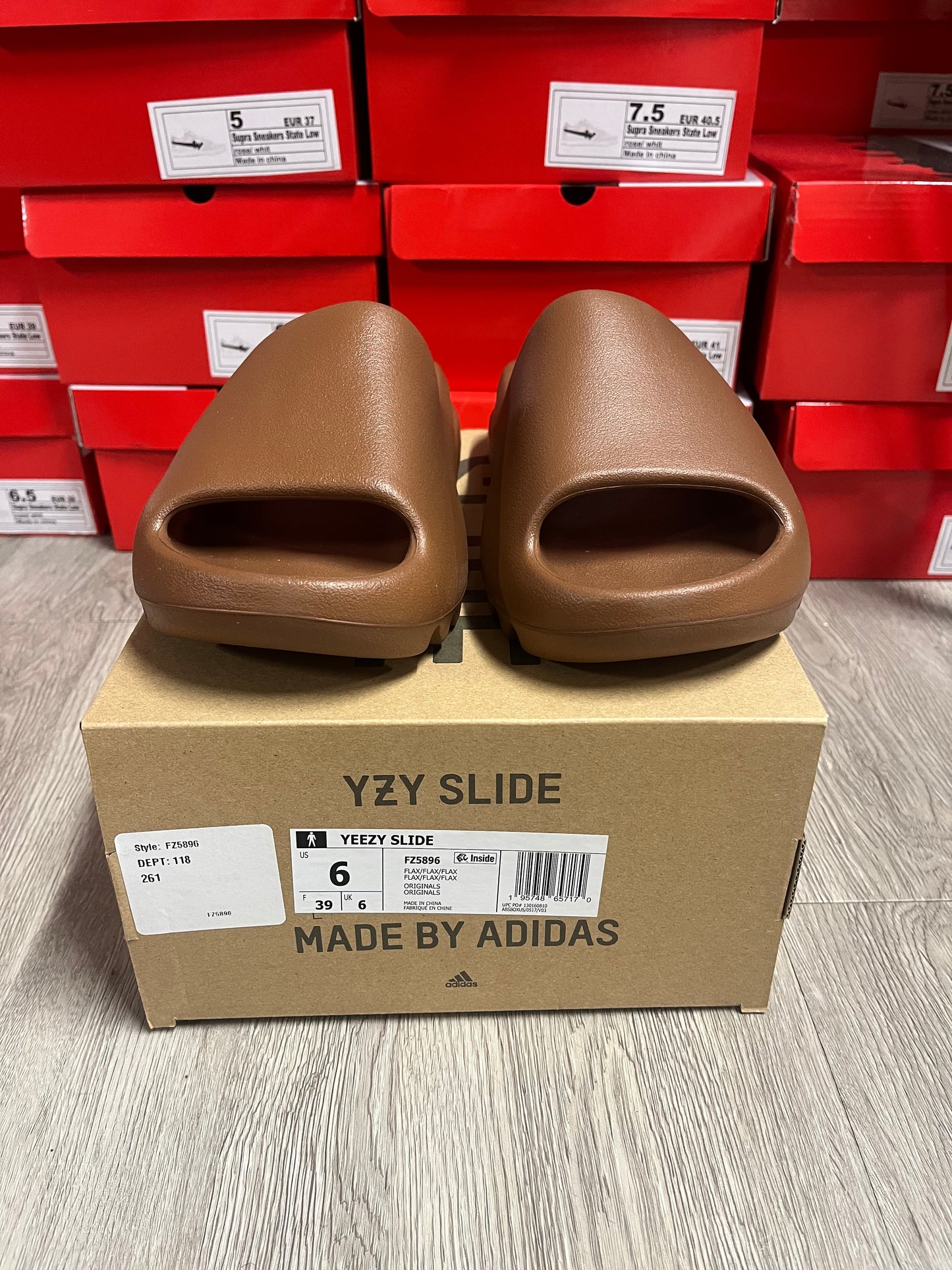 Yeezy Slide Flax, Sneaker - Supra Sneakers
