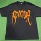 Revenge Orange Arch T-shirt Black, T-Shirt - Supra Sneakers