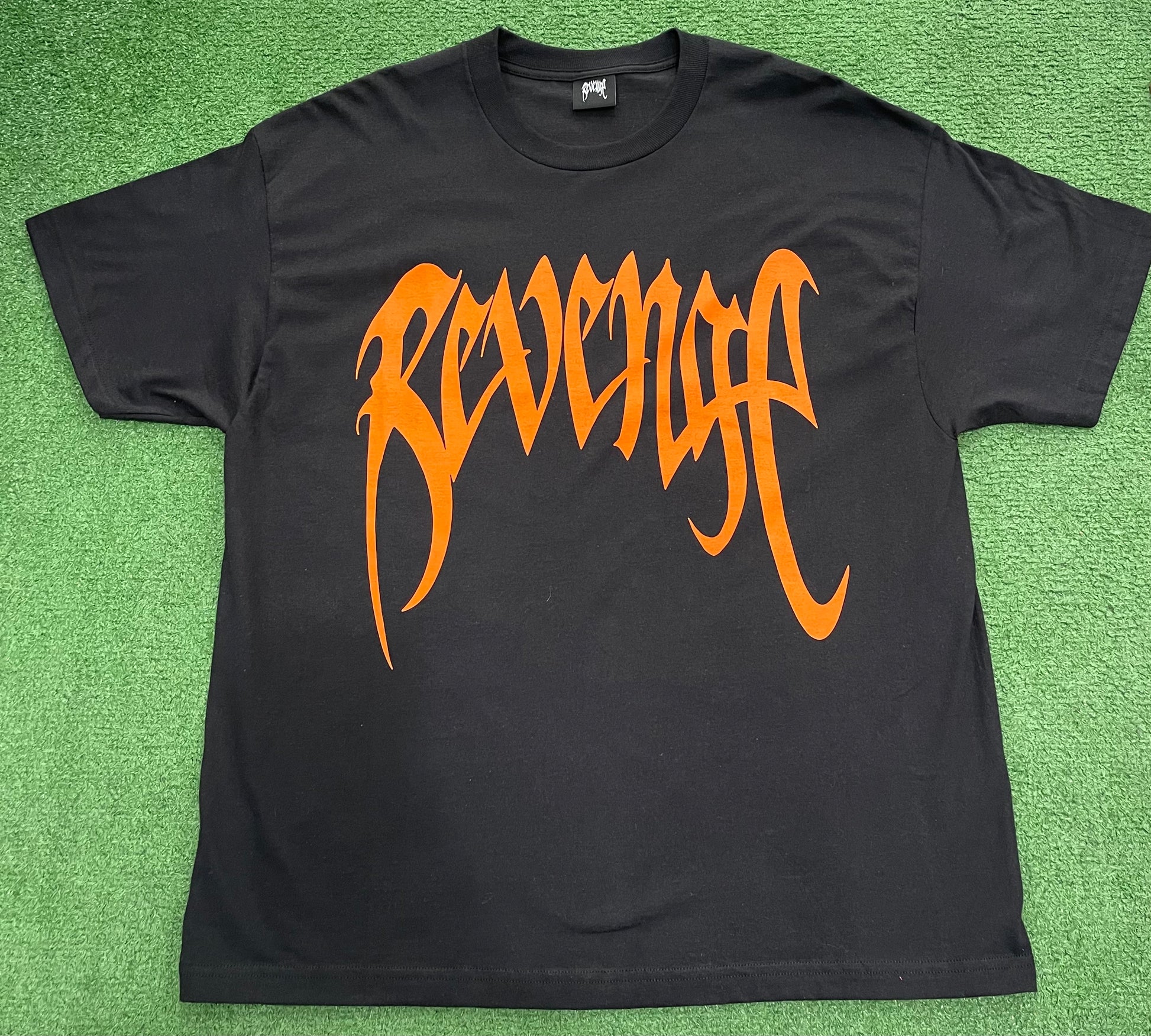 Revenge Orange Arch T-shirt Black, T-Shirt - Supra Sneakers