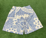 Bravest Studios Porcelain Shorts Cream Blue, Shorts - Supra Sneakers - Image 4