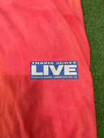 Travis Scott O2 Live Long-Sleeve Pink Tie-Dye, T-Shirt - Supra Sneakers - Image 4